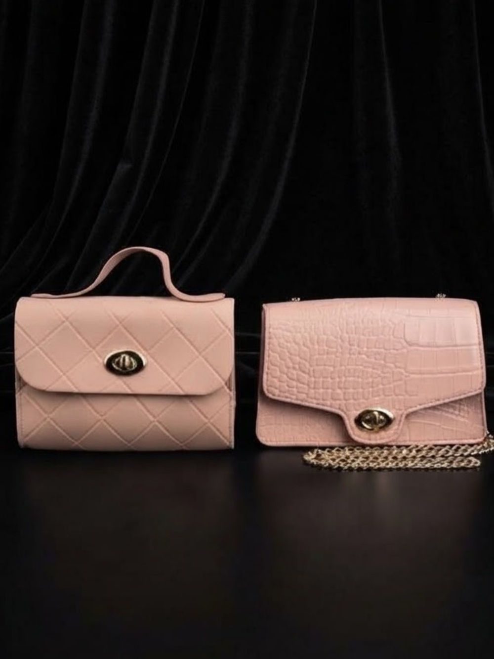 Women’s small luxury hand bags bundle of 2